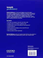 Towards Proficiency: CPE Workbook with Cassette Pack (with Key) (Book & Tape)