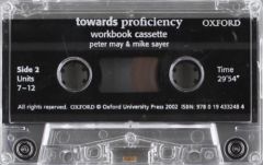 Towards Proficiency: CPE Workbook with Cassette Pack (without Key) (Book & Tape)