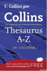 Collins Gem Thesaurus A-Z