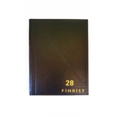 Gürpaş Ticari Fihrist 28'Li 17 x 24 Cilt Bezli Kap.