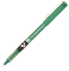 Pilot V5 Hi-Tecpoint İğne Uçlu Kalem 0.5 mm Yeşil
