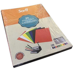 Sarff Cilt Kapağı Pvc Opak A4 Şeffaf