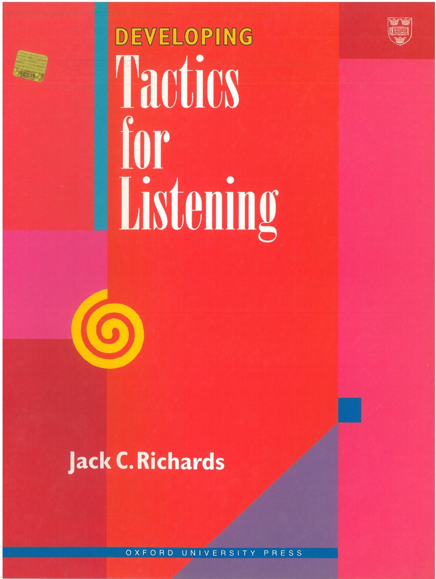Developing Tactics for Listening Student Book