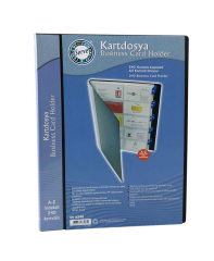 Serve Kartvizit Albümü A4 A-Z İndeksli 240 Kartvizit SV 6240
