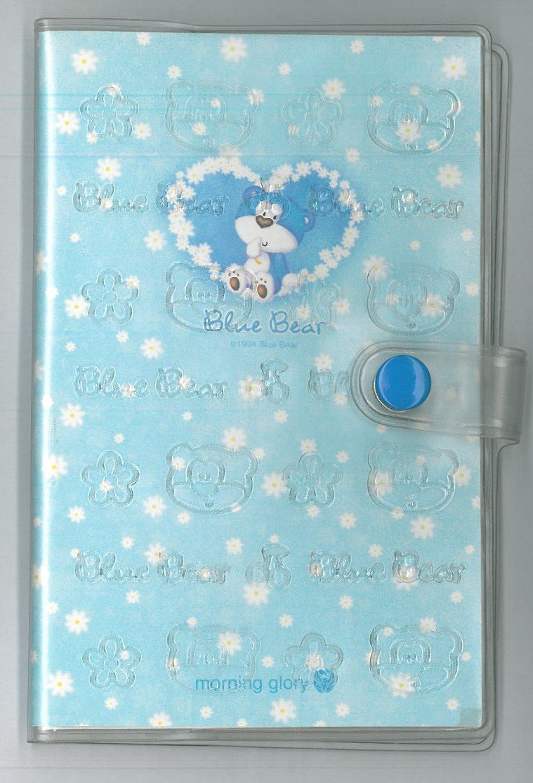 Morning Glory Telefon Defteri ( Blue Bear )