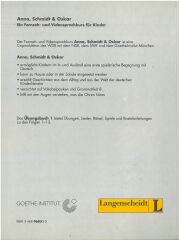 Anna, Schmidt & Oskar: Übungsbuch 1