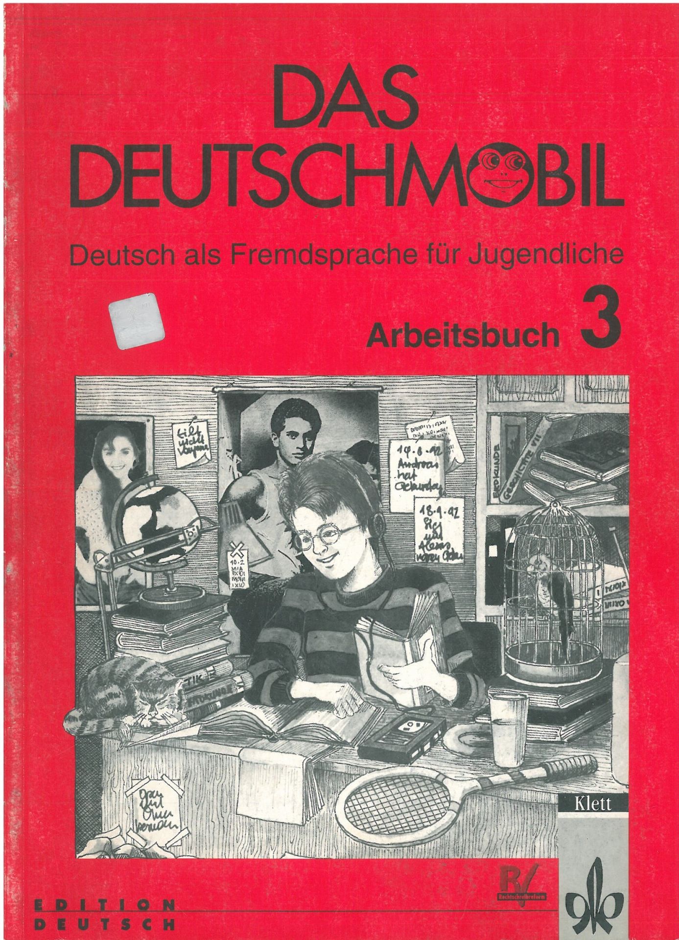 Das Deutschmobil: Arbeitsbuch 3 + Lehrbuch 3 (2 Kitap Set)