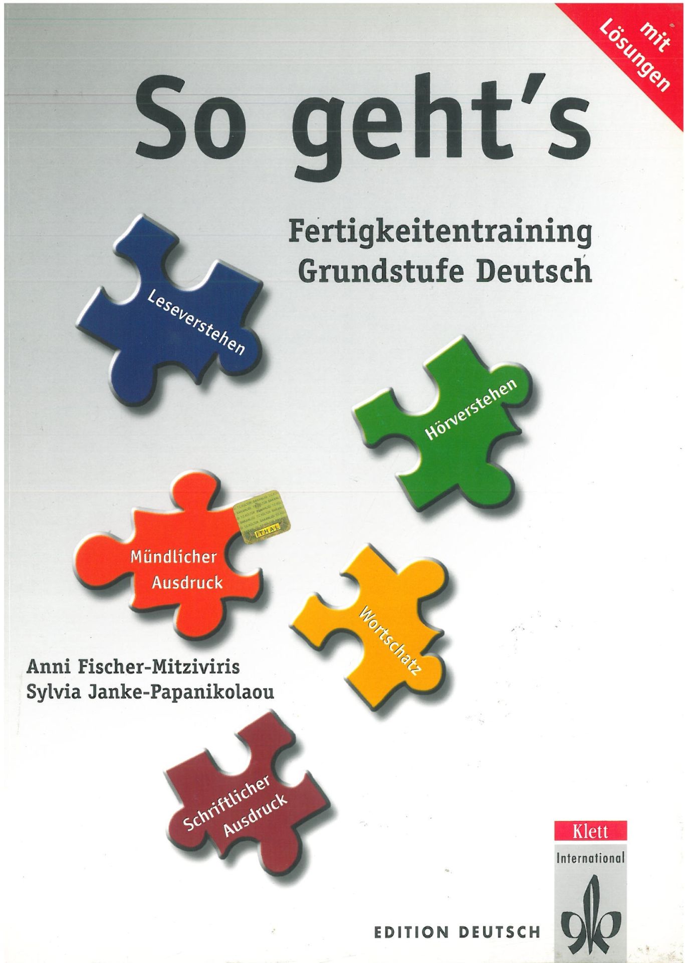 So Geht's: Fertigkeitentraining für die Grundstufe Deutsch