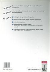 So Geht's: Fertigkeitentraining für die Grundstufe Deutsch