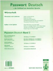 Passwort Deutsch 2 Wörterheft