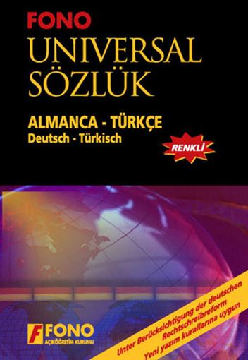 Fono Almanca-Türkçe Universal Sözlük Renkli