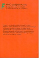Fono Elektronik Sözlüğü ENGLISH TURKISH AZERBAIJANI RUSSIAN