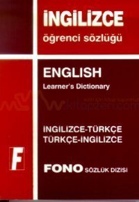 Fono English Learner's Dictionary (İngilizce Türkçe - Türkçe İngilizce )