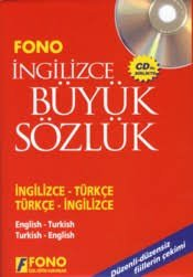 Fono İngilizce Büyük Sözlük İngilizce-Türkçe  Türkçe-İngilizce 140.000 kelime CD'li Ciltli