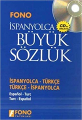 Fono İspanyolca Büyük Sözlük İspanyolca/Türkçe - Türkçe/İspanyolca CD'li Ciltli
