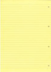 Umur Kolej Yedeği A4 Çizgili Renkli