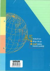 Umur Kolej Yedeği A5 Çizgili