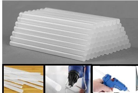 Sıcak Silikon Yedeği ( Kalın Şeffaf )