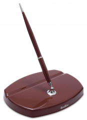 Scrikss 17 Masa Takımı Tekli Dolma Kalem Bordo / Siyah