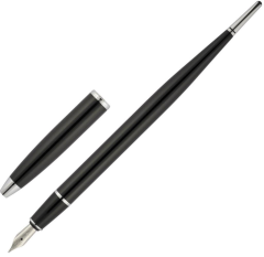 Scrikss 17 Dolma Kalem Stilofor Siyah Masa Üstü