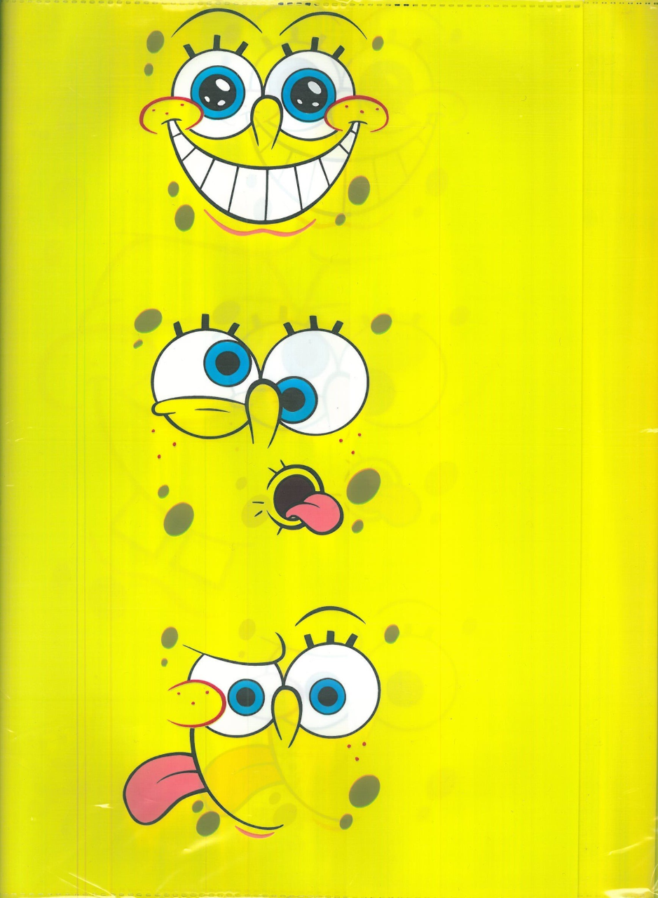Abka Hazır Defter Kabı ( A4 Sponge Bob )