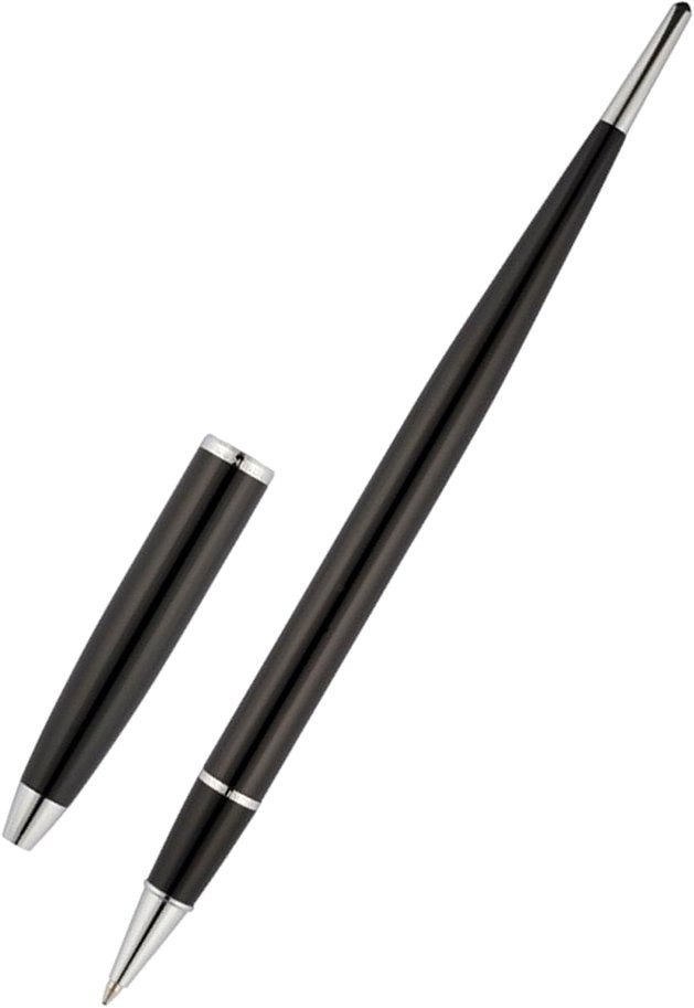 Scrikss 17 Tükenmez Kalem Silver Siyah Masa Üstü