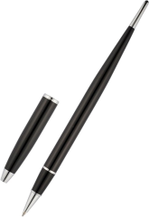 Scrikss 17 Tükenmez Kalem Silver Siyah Masa Üstü