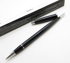 Scrikss 17 Tükenmez Kalem Silver Siyah Masa Üstü