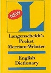 Langenscheidt's Pocket Dictionary Merriam-Webster English (Langenscheidt Pocket Dictionaries)