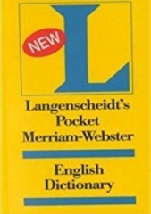 Langenscheidt's Pocket Dictionary Merriam-Webster English (Langenscheidt Pocket Dictionaries)