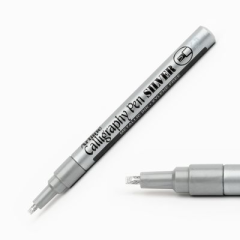 Artline Kalografi Kalemi 993XF Metalik Markör Gümüş
