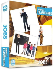 Miracle Flashcards Jobs 45 Cards