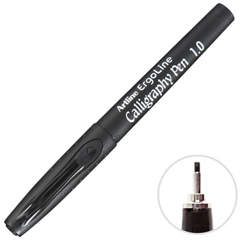 Artline Ergoline Kaligrafi Kalemi 1.0 mm Siyah