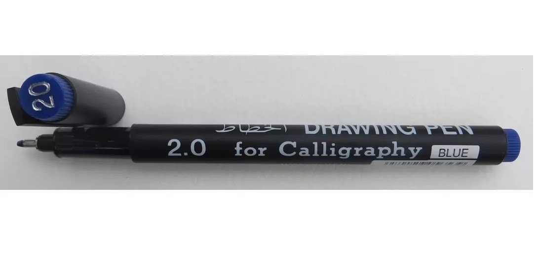 Snowman 700 Drawing Kaligrafi Kalemi 2.0 mm Mavi