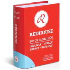 Redhouse Büyük Elsözlüğü İngilizce Türkçe - Türkçe İngilizce Açık Mavi