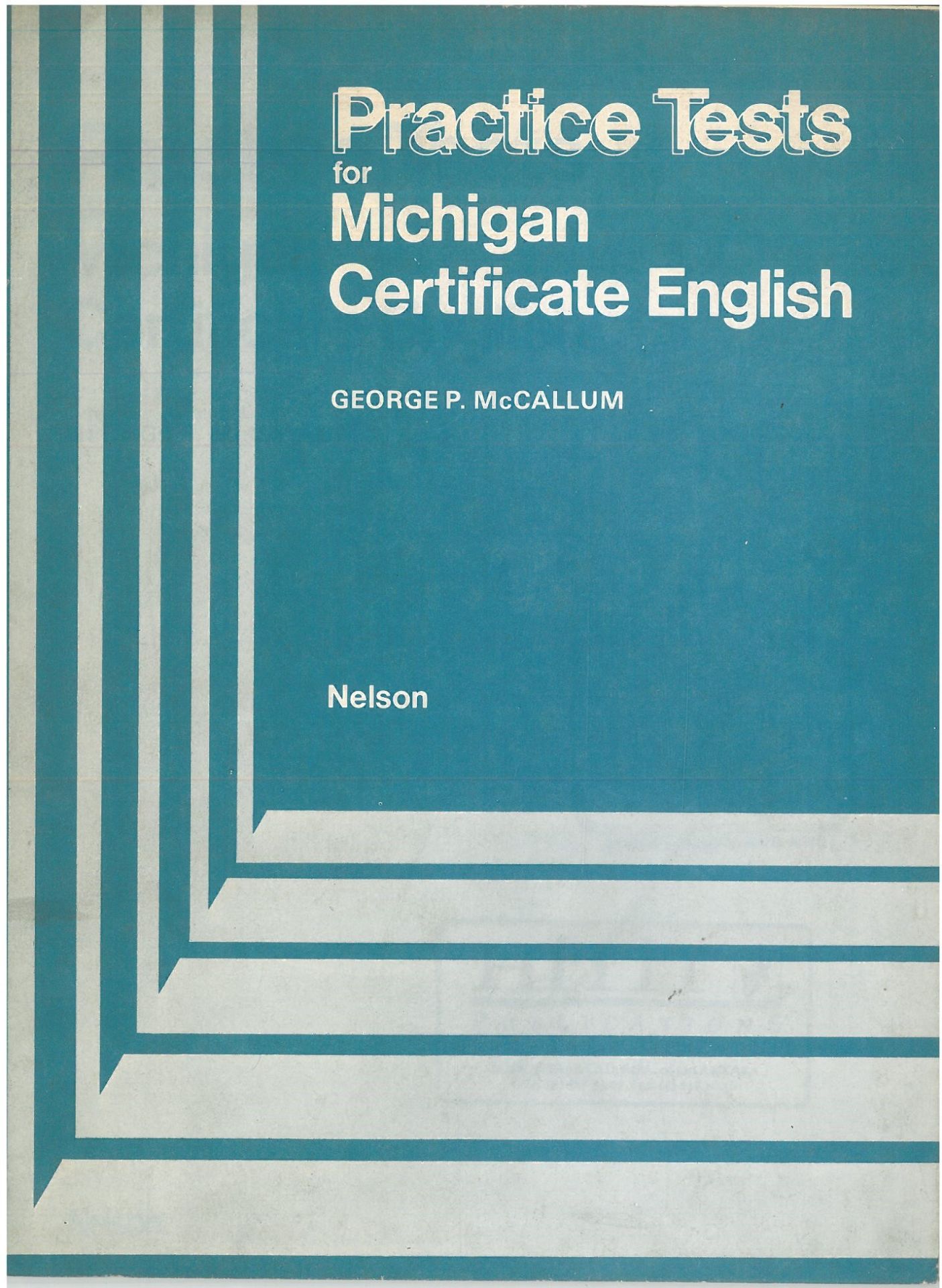 Practice Tests for Michigan Certificate English