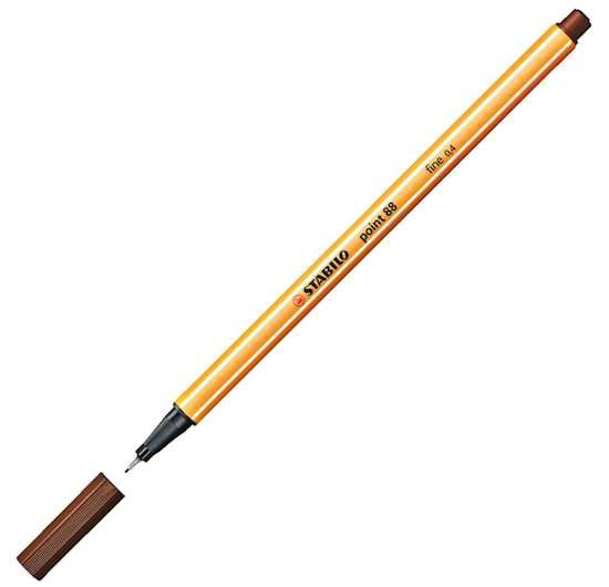 Stabilo Point 88 Keçeli Kalem 88/45 Kahverengi