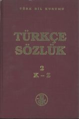 TDK Türkçe Sözlük 2. Cilt Takım