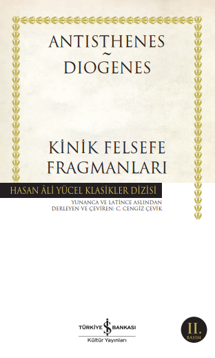 Kinik Felsefe Fragmanları - Hasan Ali Yücel Klasikleri