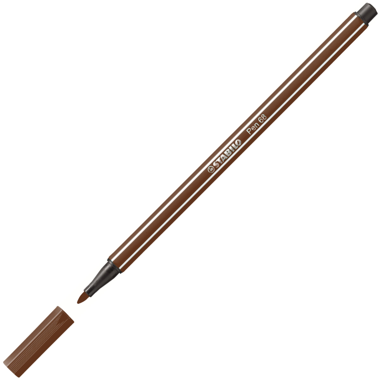 Stabilo Pen 68 Keçeli Kalem 68/45 Kahverengi