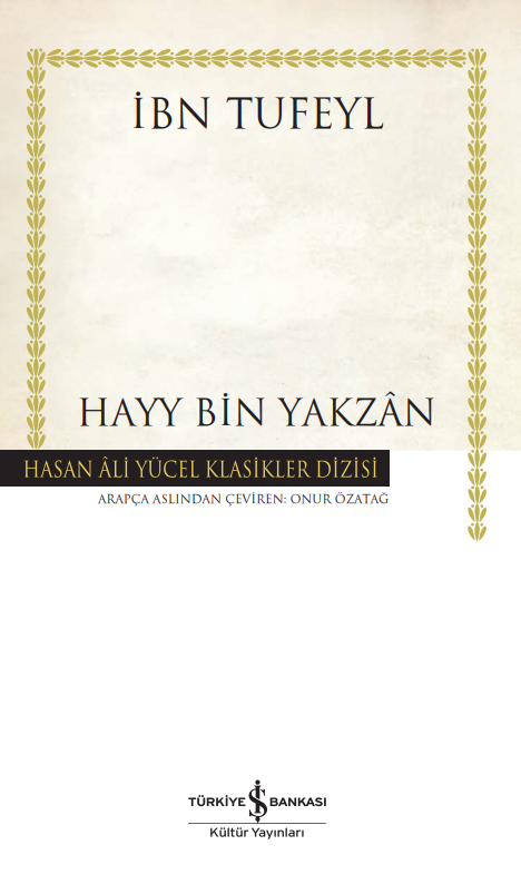 Hayy Bin Yakzân - Hasan Ali Yücel Klasikleri