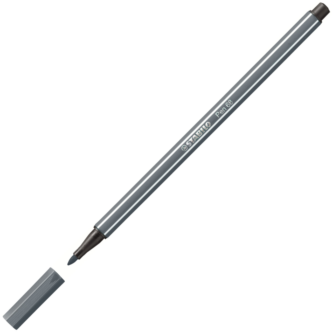 Stabilo Pen 68 Keçeli Kalem 68/96 Koyu Gri