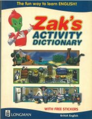 Zak's Activity Dictionary British English Edition (Çocuklar İçin Resimli Sözlük)