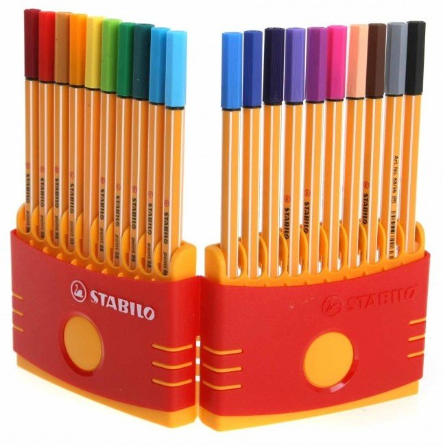Stabilo Point 88 Keçeli Kalem 20'li