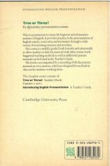 Tree or Three? Student’s Book: An Elementary Pronunciation Course