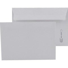 Asil Kare Zarf 114x162 mm 90 gr Beyaz Silikonlu 50'li