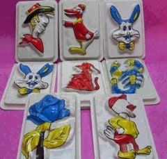 Alçı Kalıbı Değişik Figürlü