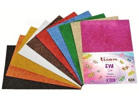 Ticon Eva Simli 20x30 cm 10 Renk Karışık