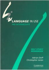 Language in Use Pre-intermediate Classroom Book + Self-Study Workbook (2 Kitap Set) (Baskı Yılı: 1995)