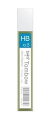 Tombow Min Ultra-Polymer Kalem Ucu 0.5mm HB 24'lü Tüp 60mm